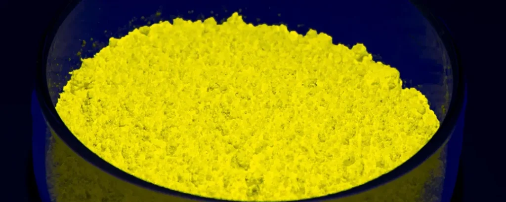 Yellow SC-6M fluorescent organic pigment