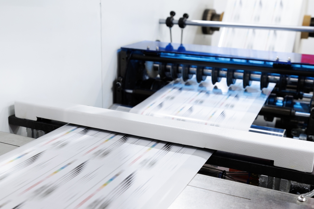 Printing labels to prevent counterfeit labels